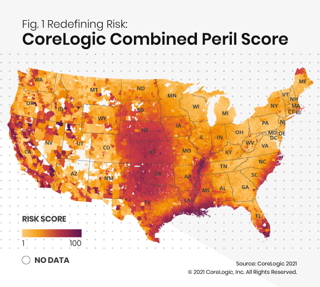 1 in 3 US Homes Exposed to High Natural Hazard Risk 