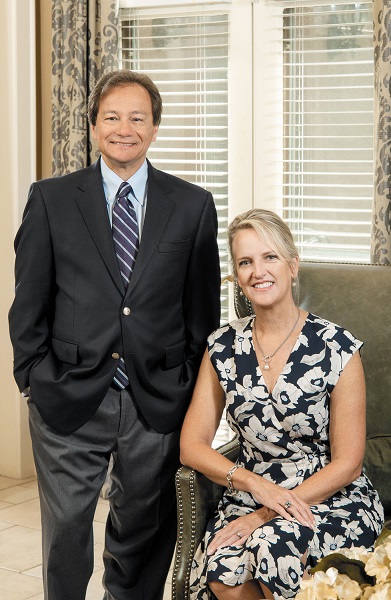 Jon Jensen and wife-inside art-Resized